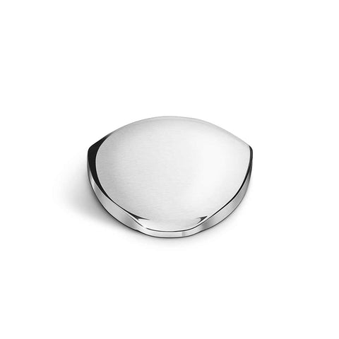 brushed nickel lid 